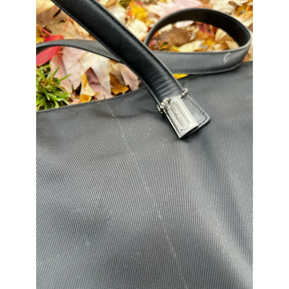 Coach Black Laptop Bag, Vintage Coach NO B1K-5117